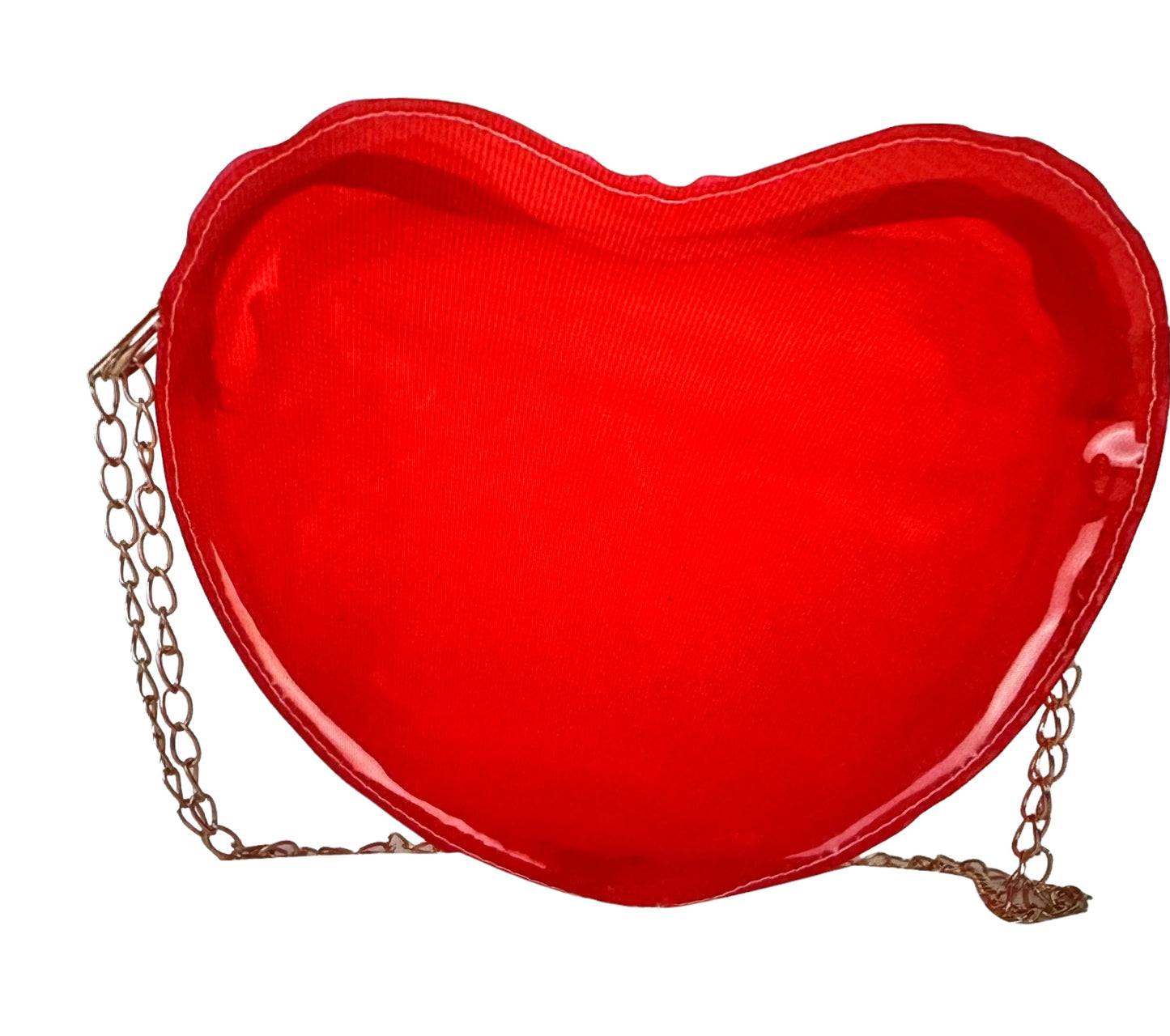 Jelly Transparent Heart Shape Bag